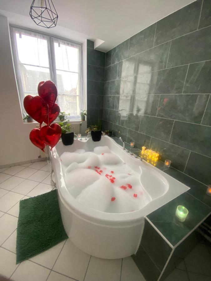 Evasion Tropicale - Studio Avec Spa, Cosy Et Renove Au Coeur De Soissons - 2 Pers المظهر الخارجي الصورة
