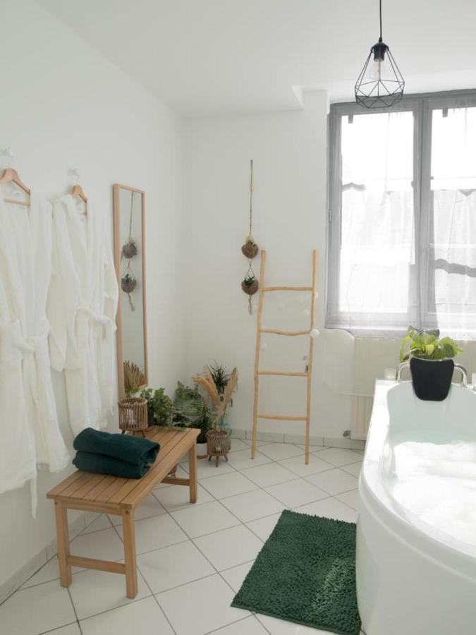 Evasion Tropicale - Studio Avec Spa, Cosy Et Renove Au Coeur De Soissons - 2 Pers المظهر الخارجي الصورة